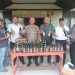 Jelang Ramadhan, Puluhan Botol Miras Berbagai Merek Di Amankan Polsek Minas