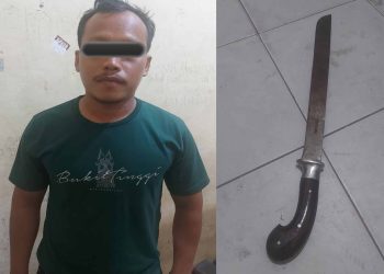 Reskrim Polsek Lubuk Dalam Amankan Pelaku Penganiayaan di Dusun Sidodadi