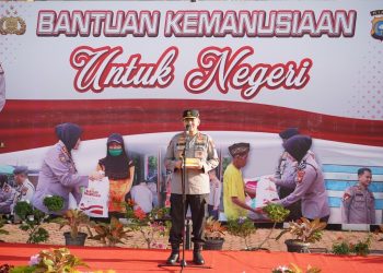 Lepas Pendistribusian ‘Bantuan Kemanusiaan Untuk Negeri’, Kapolda Riau Irjen Moh Iqbal : Bantuan Harus Tepat Sasaran