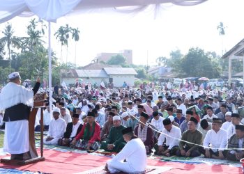 106 Personil Polres Siak Disebar amankan Pelaksanaan Sholat Idul Fitri