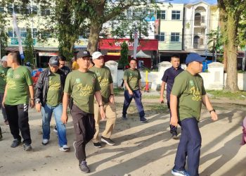 Kapolres Siak Dukung Peringatan HPN di Kecamatan Tualang