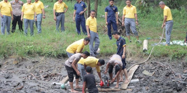 Tingkatkan Kemampuan dan Kesiapsiagaan Personil, Polres Siak Gelar Simulasi Dadakan Penanggulangan Karhutla