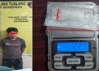 Tim Opsnal Polsek Tualang kembali amankan pelaku dalam penyalahgunaan Narkotika