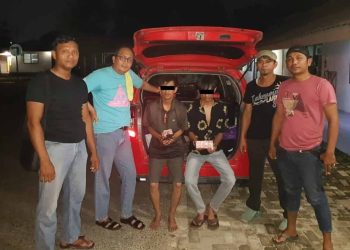 Polsek Minas amankan dua pria