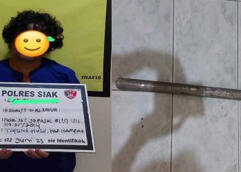 olsek Lubuk Dalam Amankan Pelaku Kekerasan Terhadap Anak Dibawah Umur