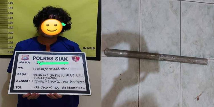 olsek Lubuk Dalam Amankan Pelaku Kekerasan Terhadap Anak Dibawah Umur