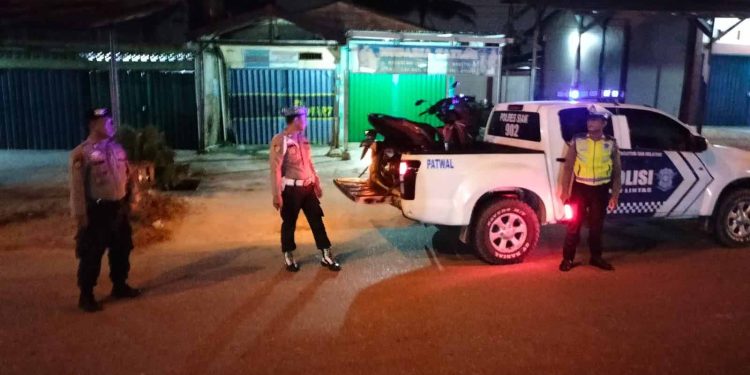 Polsek Tualang amankan tiga unit motor balap Liar