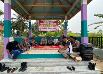 Polsek Tualang Terus Gelar Jumat Curhat, Lebih Dekat dengan Masyarakat