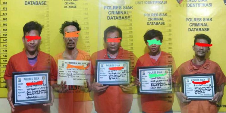 Polsek Koto Gasib Ungkap Pelaku Pencurian Yang Meresahkan Di Wilayah Kecamatan Koto Gasib