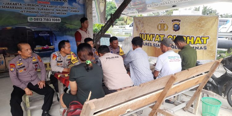 Giat Jumat Curhat, Ini Sejumlah Curhatan Masyarakat Minas Barat Saat Disambangi Personil Polsek Minas