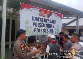 Giat Jumat Berbagai Polsek Minas