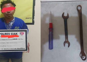 Polsek Lubuk Dalam Lakukan Penangkapan Pelaku Pencurian Lima Unit Baterai Alat Berat Dan Dump Truk