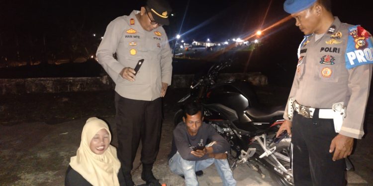 Antisipasi Kenakalan Remaja Dan Tindak Kejahatan Lainnya, Kapolsek Minas Pimpin Giat KRYD Sekaligus Memberikan Sosialisasi Tentang Pemilu Damai 2024