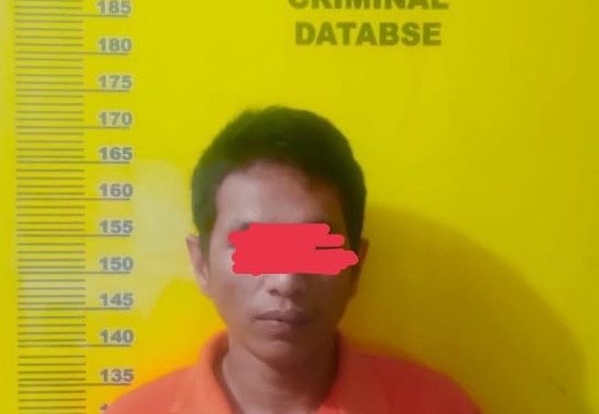 Unit Reskrim Polsek Kandis Amankan Seorang Pria Diduga Pelaku Penyalahgunaan Narkotika Di Kelurahan Telaga Samsam Kecamatan Kandis