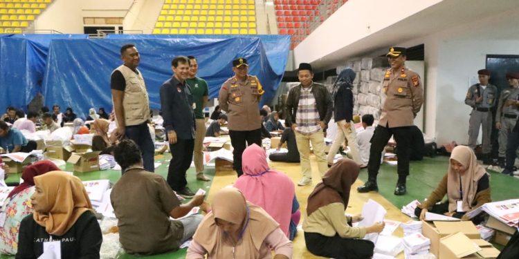 AKBP Asep Sujarwadi Pastikan Keamanan Pelipatan Surat Suara Pemilu 2024