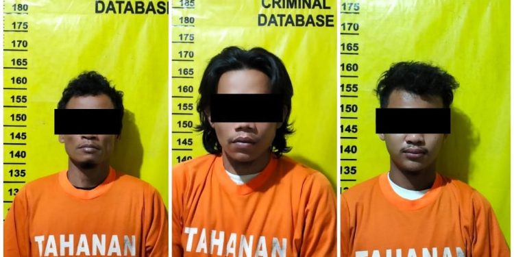Dalam Hitungan Jam, Polsek Minas Bekuk Para Pelaku Bongkar Rumah Dan Ninja Sawit