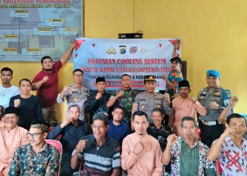 Polsek Sungai Apit Terus Laksanakan Cooling System Pemilu Damai 2024 Salah Satu nya Rutin Lakukan Hal Ini