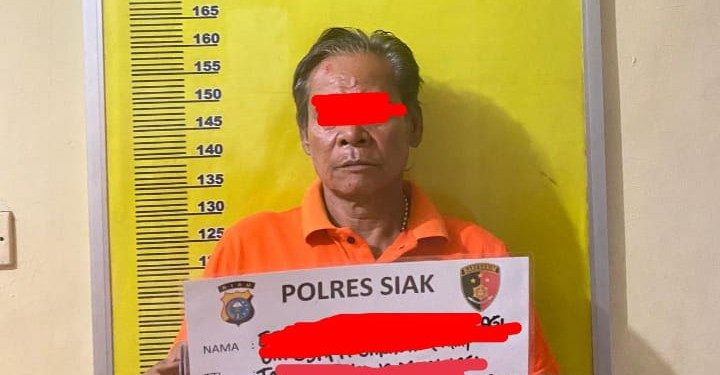 Unit Reskrim Polsek Kandis Kembali Amankan Seorang Pria Diduga Pelaku Penyalahgunaan Narkotika Di Kampung Libo Jaya Kecamatan Kandis Kabupaten Siak