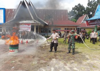 Cooling System, Polsek Kandis Adakan Pelatihan Pemadam Kebakaran