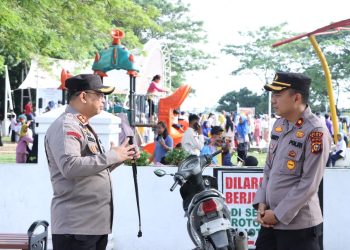Kapolres Siak Beri Arahan Sebelum Laksanakan Pengamanan Kampanye