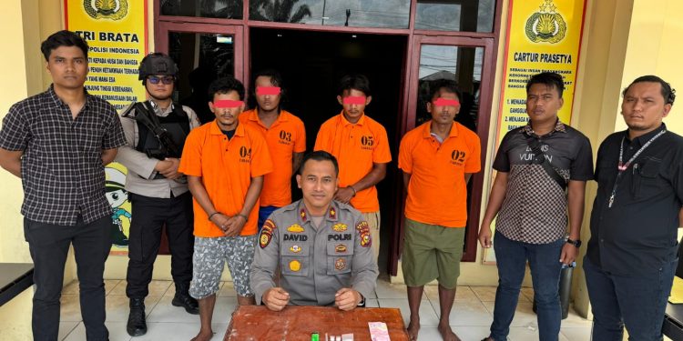 Unit Reskrim Polsek Kandis Kembali Amankan Terduga Pelaku Penyalahgunaan Narkotika