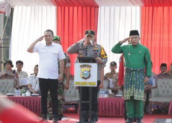 Kapolres Siak AKBP Asep Sujarwadi Pimpin Rakor Dan Gelar Apel Kesiapsiagaan Penanganan Karhutla