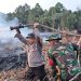 Dipimpin Langsung Kapolres Siak AKBP Asep Sujarwadi, Tim Gabungan Berhasil Padamkan Api Di Tasik Betung
