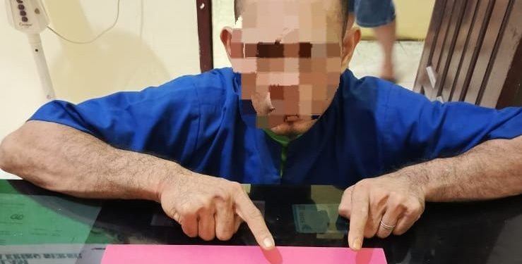 Tim Unit Reskrim Polsek Lubuk Dalam Amankan Satu Orang Pria Diduga Pelaku Penyalahgunaan Narkotika