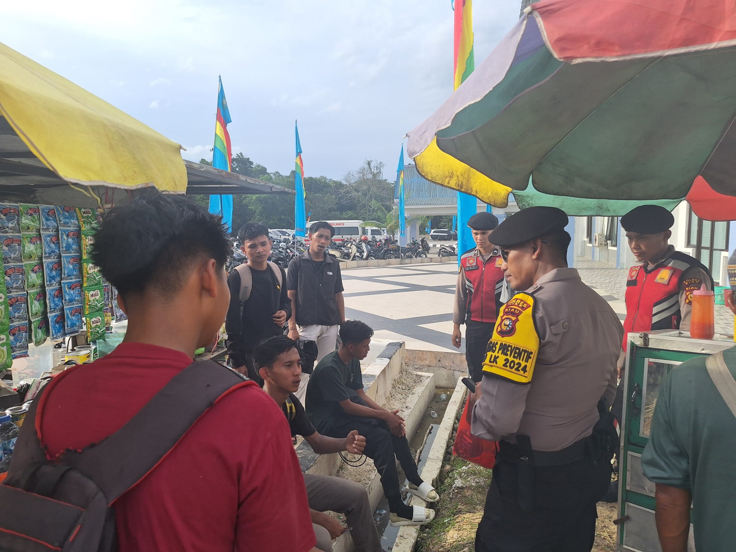 Konsisten Hadir Memberikan Rasa Aman Ditengah tengah Masyarakat Selama Tahapan Pilkada, Satgas Previntif OMP Polres Siak Gencar Lakukan Patroli