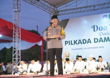 Kumpulkan Seluruh Calon Kepala Daerah, Polda Riau Gelar Doa Bersama Wujudkan Pilkada Damai