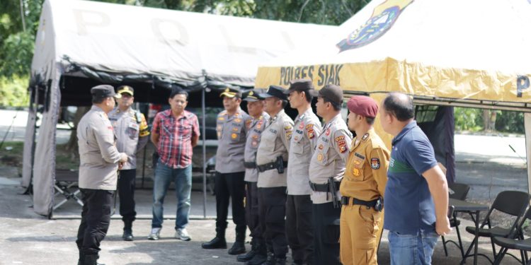 Kapolres Siak AKBP Asep Sujarwadi Siapkan Pengamanan Maksimal Logistik Pilkada