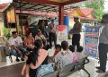 Upaya Cooling System, Unit Lantas Polsek Tualang Sosialisasikan Pilkada Aman,Sejuk Dan Damai Kepada Masyarakat