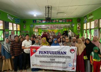 Polsek Minas Gelar Seminar Edukasi Bahaya dan Dampak Negatif Narkoba Di SDN 004 Minas