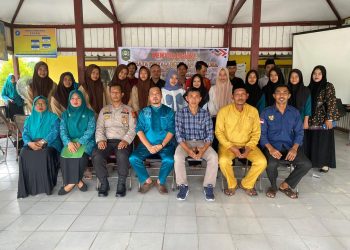Polsek Kerinci Kanan Gelar Seminar Edukasi Bahaya dan Dampak Negatif Narkoba Di Desa Seminai