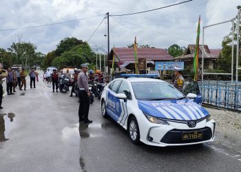 Dukung Kelancaran Pelaksanaan Event TDS 2024 Satlantas Polres Siak Siapkan Skema Rekayasa Lalu Lintas