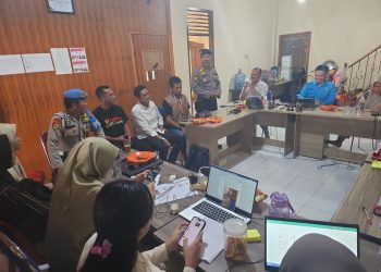 Polsek Minas Laksanakan Cooling System Silahturahmi Kamtibmas Pasca Pleno Rekapitulasi Hasil Pemungutan Suara Pilkada Serentak 2024