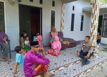 Polsek Sungai Apit Gelar Sambang Warga Sebagai Upaya Cooling System Pasca Pilkada