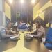 Sat Lantas Polres Siak Sosialisasi Himbauan Kamseltibcar Lantas Ops Lilin Lancang Kuning 2024