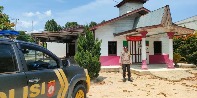 Ciptakan Kondusifitas Kamtibmas Menjelang Pergantian Tahun, Polsek Sabak Auh Tingkatkan Patroli
