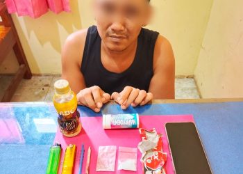 Polsek Lubuk Dalam Ungkap Kasus Pengedaran Narkoba, Amankan Pelaku Dan Barang Bukti Di Perkebunan Kelapa Sawit