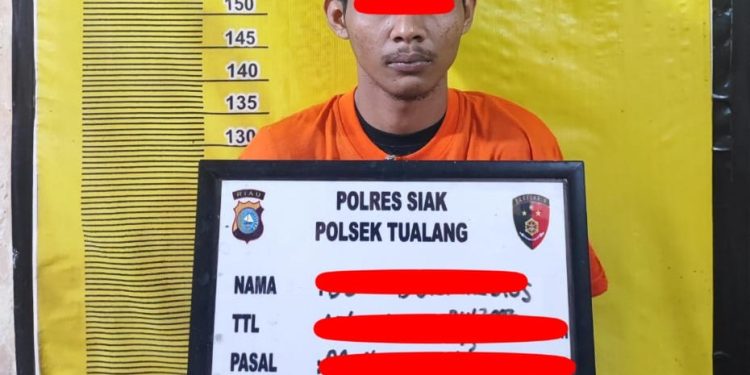Tim Opsnal Polsek Tualang Amankan Pelaku Penggelapan Sepeda Motor