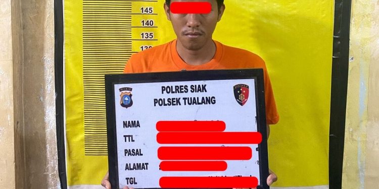 Lakukan Perbuatan Persetubuhan Dengan Anak Dibawah Umur, ADP Als A, Diamankan Unit Reskrim Polsek Tualang