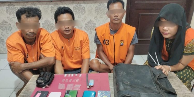 Pengungkapan Kasus Narkotika Jenis Shabu oleh Sat Narkoba Polres Siak, 5 Paket Shabu Diamankan