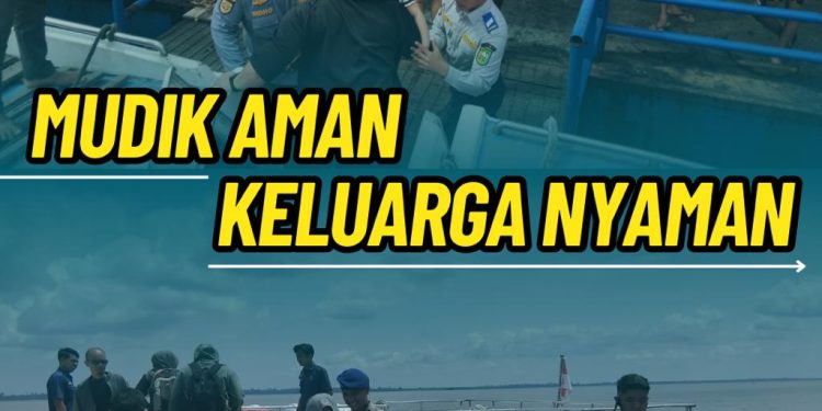 Humas Polres Siak Sosialisasikan Call Center Mudik Polri 110  Dan Tagline "Mudik Aman, Keluarga Nyaman" Lewat Media Sosial