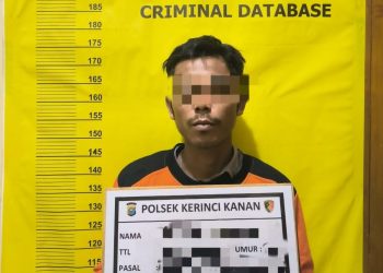 Polsek Kerinci Kanan Ungkap Kasus Narkotika Jenis Shabu, Tersangka Terancam Hukuman Berat