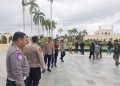 Kapolres Siak Tinjau Pos Terpadu Istana Siak dalam Rangka Operasi Ketupat Lancang Kuning 2025