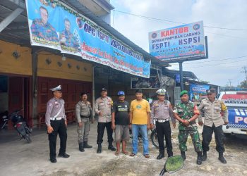 Patroli Gabungan TNI-Polri, Satpol PP, Dan Deteksi Aksi Amankan Peringatan May Day 2025 Di Perawang