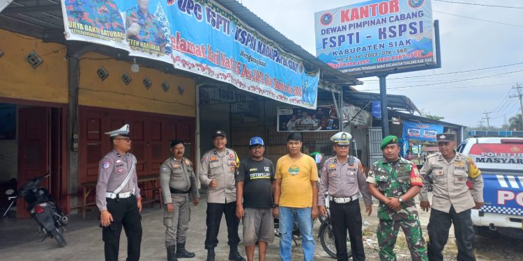 Patroli Gabungan TNI-Polri, Satpol PP, Dan Deteksi Aksi Amankan Peringatan May Day 2025 Di Perawang