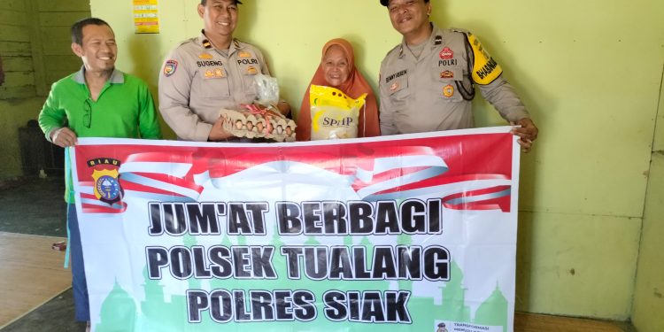 Polsek Tualang Laksanakan Program “Jumat Curhat”, Wadah Aspirasi dan Solusi Kamtibmas Di Kecamatan Tualang