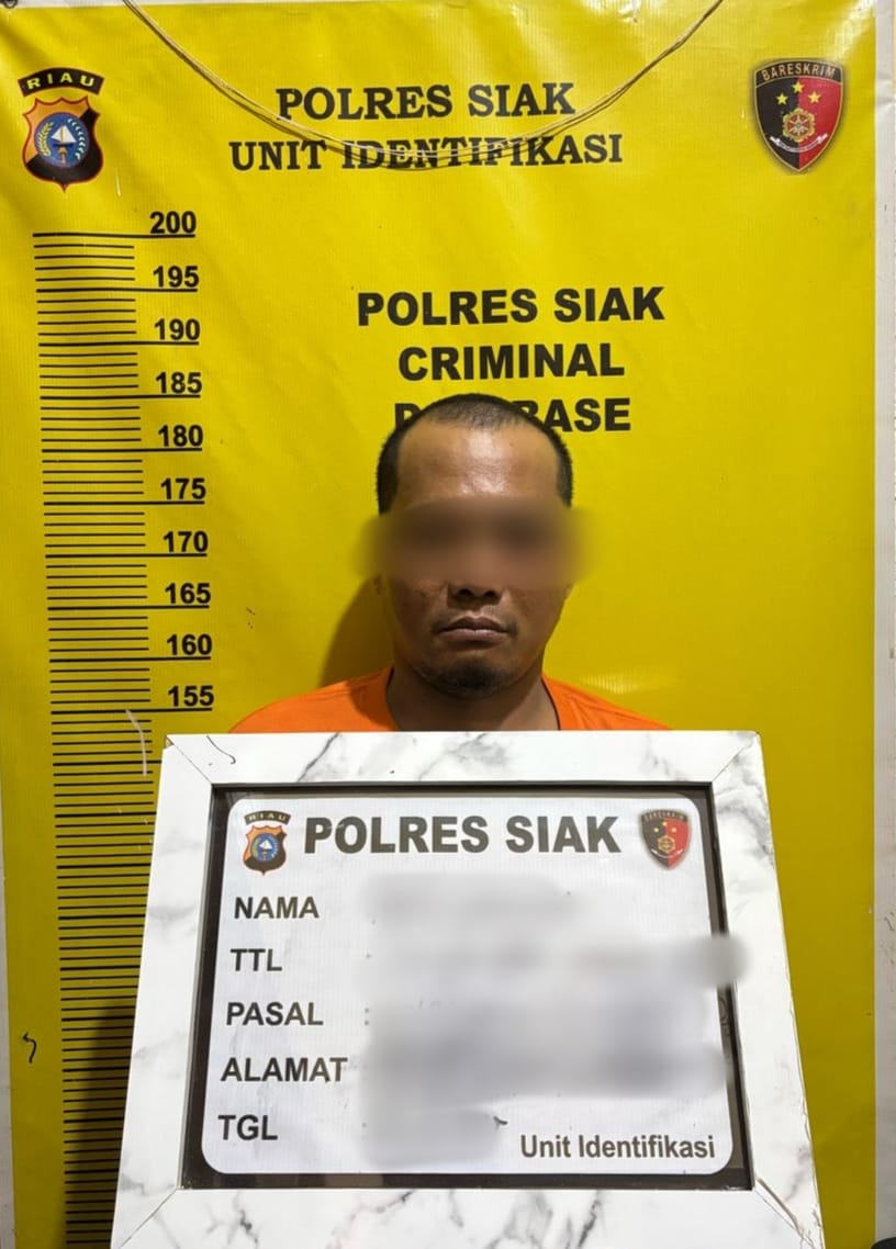 Polsek Sungai Apit Ungkap Peredaran Narkoba Di Desa Bunsur, 29.54 Gram Sabu Disita
